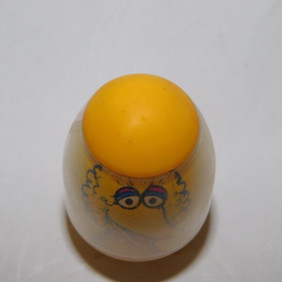 VTG 1982 Hasbro Sesame Street Big Bird Weeble Wobble Yellow - Picture 7 of 7